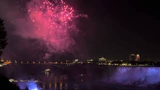 Niagara Falls Fireworks  Canada Side full show [upl. by Ferd]