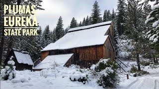 PlumasEureka State Park in Winter [upl. by Sabba]