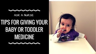 HOW TO GIVE BABIES AND TODDLERS MEDICINE [upl. by Albric139]