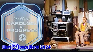 Walt Disneys Carousel of Progress 2024 at Magic Kingdom in 4K  Walt Disney World March 2024 [upl. by Ramin]