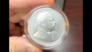 Grover Cleveland Presidential Medal  US Mint [upl. by Saimerej]