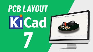 9 How to use PCB Layout editor in KiCad 70  PCBCupid [upl. by Sager951]