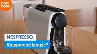 Wat is het knipperende lampje op mijn Nespresso apparaat [upl. by Annovahs]