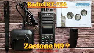 Radtel RT730  Розпаковка і короткий огляд брата близнюка Zastone M9 [upl. by Pickens]