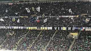 Tifo Dela Curva Nord Inter Contro Frosinone  Ultras Way✔ [upl. by Cedar]