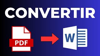 🔴Cómo CONVERTIR un documento de PDF a Word Es el mejor 😉 [upl. by Llennol359]