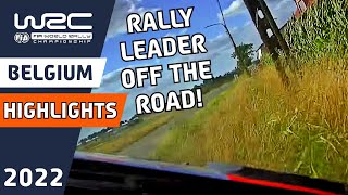 Day 2 Afternoon Highlights  WRC Ypres Rally Belgium 2022 [upl. by Georglana]