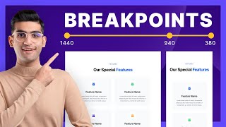 Responsive Design in Figma Using Breakpoints [upl. by Aihsaei]