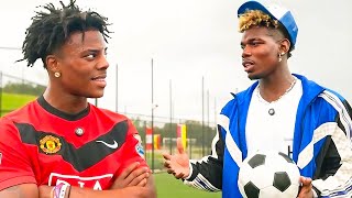 iShowSpeed vs Paul Pogba 1v1 Football [upl. by Raff]