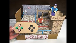 Roblox Jailbreak Cardboard game DIY [upl. by Asilehc107]