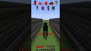 Jump Challenge vs Different Mobs meme challenge minecraft [upl. by Nodnrb]