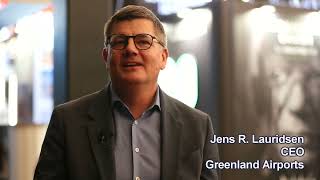 Greenland Airports  Interview with Jens R Lauridsen CEO [upl. by Dennet585]