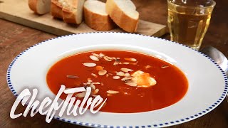 Comment Faire une Soupe De Tomates  Recette dans la description [upl. by Aicinet961]