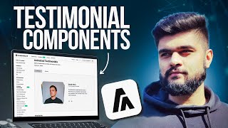 How to make this Testimonial Component with Aceternity UI  Manu Arora  TailwindCSS  Framer Motion [upl. by Blau]