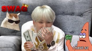 BTS play money game 💰🤑  Hindi dub newyear2024 [upl. by Stephine136]