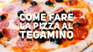 Come fare la pizza al tegamino ricetta originale  Pizza Italian Academy [upl. by Barbaresi]