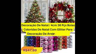 DECORAÇÃO DE NATAL [upl. by Hepzi]