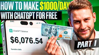 Earn 500 Daily Using ChatGPT Without Any Investment [upl. by Nylannej]