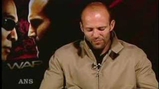 JASON STATHAM MELLOWS OUT FOR WAR [upl. by Ahtaga555]