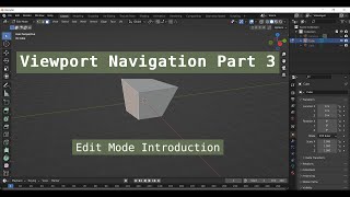 Viewport Navigation Part 3  Blender Starter Tutorial [upl. by Yorgo]