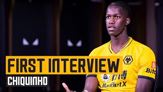 Watch Chiquinhos first interview as a Wolves player [upl. by Petrie]