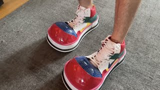 OFFICIAL NIKE CLOWN SHOES AF1 [upl. by Annayk892]