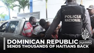 Dominican Republic escalates mass deportations of Haitians as gang violence worsens in Haiti [upl. by Monetta]