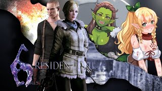 Resident Evil 6 Part 1 Game Movie PS4Pro Full HD 1080p60fps Walkthrough Gameplay No Commentary [upl. by Ahsiel]