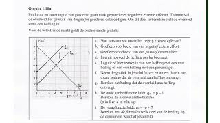 Havo Opgave 1 10 Heffing En Subsidie [upl. by Nowtna]