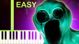 Senengeon  GARTEN OF BANBAN 7  EASY Piano Tutorial [upl. by Domash134]