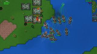 Testing newly bought animations Rusted Warfare Major Experimentals mod [upl. by Ahsimin]