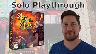 Slay The Spire  Das Brettspiel  Regeln  Solo Playthrough  Eiserne  Akt 1 [upl. by Edyaj]