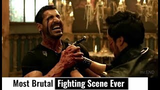 Most Brutal Fight Scene Ever  Rocky Handsome [upl. by Kubetz]