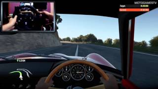 Forza Horizon 2 with Logitech G920 WheelCam [upl. by Tnemelc]