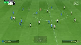 Gameplay FC 24  SSC Napoli  Palermo  Coppa Italia  2024 [upl. by Hnahc]