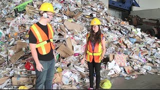 Tour of Londons Recycling Centre [upl. by Nnylsoj]