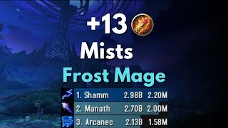 13 Mists 2 Mill Overall Frost Mage [upl. by Buddy330]