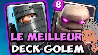 LE DECK GOLEM LE PLUS FORT  12 VICTOIRES EN SUPER DÉFI   CLASH ROYALE [upl. by Dibbrun839]