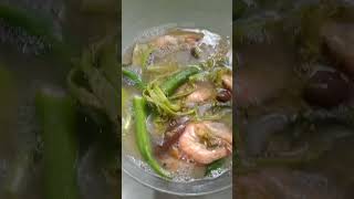 Sinigang na hipon food recipe foodie cooking foodlover [upl. by Wershba483]