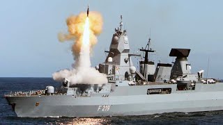 Frigate Sachsen Class HD Video In Action [upl. by Ettedo]