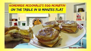 How to Make a McDonalds Egg McMuffin Fern Creek  Kentucky Style [upl. by Dragelin]