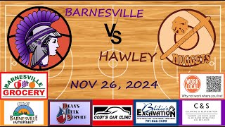 Barnesville Varsity vs Hawley [upl. by Kina]