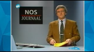 NOS  Late Journaal met Harmen Siezen 31121988 [upl. by Airetnahs]