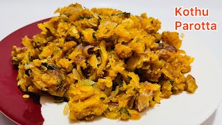 Restaurant Style Kothu Parotta Recipe by Juicy Tomato [upl. by Maude57]