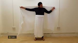 How to Tie Ihram Properly [upl. by Seditsira]