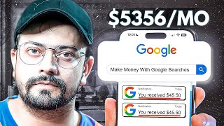 5356 FROM GOOGLE SEARCHES Make Money Online with This SECRET Method [upl. by Ahsilam776]