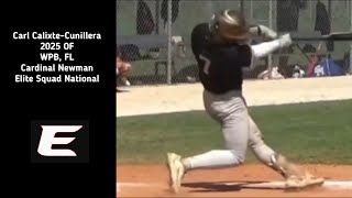 Carl CalixteCunillera Recruiting Video  2025 OF  68 60  93 Arm Velo  West Palm Beach FL [upl. by Halimaj]