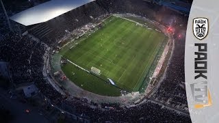 Η Φλεγόμενη Τούμπα από ψηλά  PAOK TV [upl. by Vander]