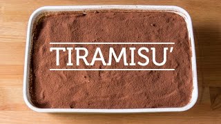 Italian TIRAMISU  Original Italian recipe 2min [upl. by Maryrose264]