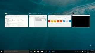 How To Use Multiple Desktops and Move Apps Between Desktops on Windows 1087 [upl. by Arracot54]